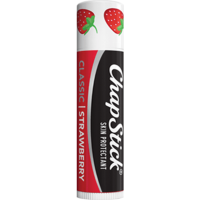 Chapstick Strawberry Lip Balm σε Stick Ενυδατώνει & Προστατεύει Καθημερινά τα Χείλη