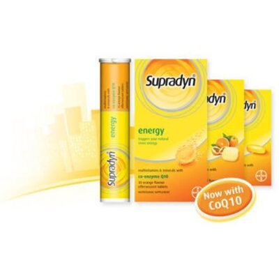 Bayer Supradyn Energy Q10 15 Αναβράζοντα Δισκία