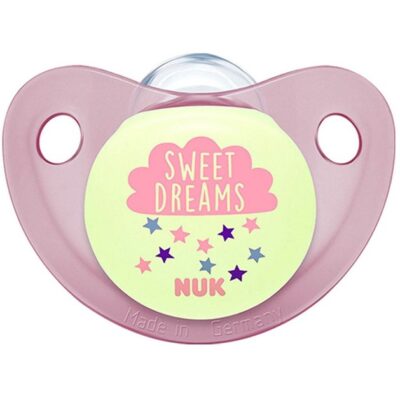 Nuk Trendline Night & Day Πιπίλα Σιλικόνης Χωρίς Κρίκο 1τμχ