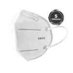 Disposable Non Medical Mask FFP2 – KN95 Μάσκα Προστασίας με Μεταλλικό Έλασμα μιας Χρήσης 5 Τεμάχια