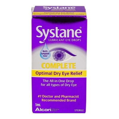 Systane Complete Λιπαντικές Σταγόνες για την Βέλτιστη Ανακούφιση της Ξηροφθαλμίας