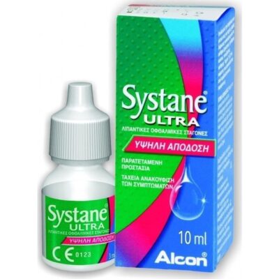 Alcon SYSTANE Ultra Λιπαντικές Οφθαλμικές Σταγόνες 10ml drops