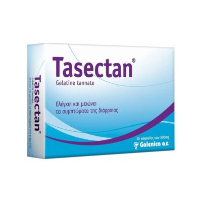 Tasectan για τον Έλεγχο & τη Μείωση των Συμπτωμάτων της Διάρροιας 500mg 15Caps