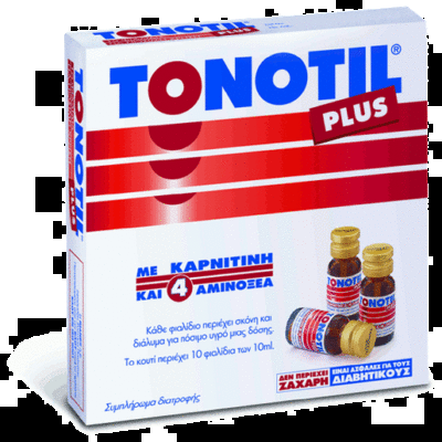 Tonotil Plus Συμπλήρωμα Διατροφής 10 Φιαλίδια x10ml & 3 Φιαλίδια Δώρο