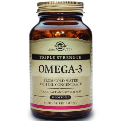 Solgar Omega-3 Triple Strength 50 softgels