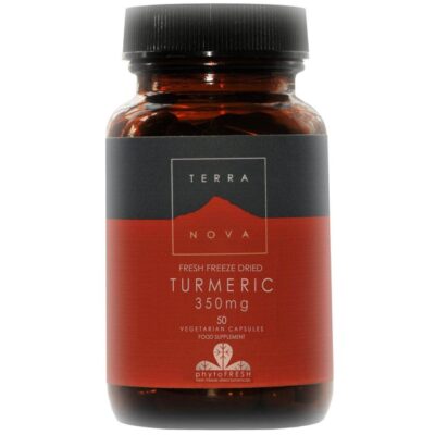 Terranova Turmeric Root 350mg Βιολογικός Κουρκουμάς με Αντιοξειδωτικές