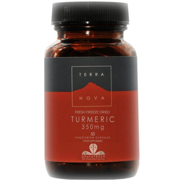 Terranova Turmeric Root 350mg Βιολογικός Κουρκουμάς με Αντιοξειδωτικές