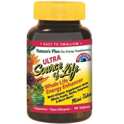 Nature's Plus Ultra Source Of Life Συμπλήρωμα Διατροφής για Τόνωση & Ενέργεια του Οργανισμού 90 Mini Tabs