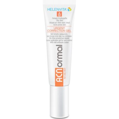 Helenvita ACNormal Urgent Correction Gel For Oily Skin Gel Προσώπου Τοπικής Εφαρμογής Ενάντια στις Ατέλειες 15ml