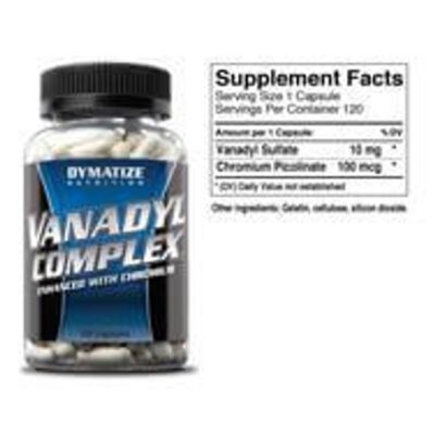 Dymatize Vanadyl Complex Μείωση Της Αποθήκευσης Λίπους