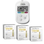 LifeScan Πακέτο Προσφοράς OneTouch Verio Test Strips Ταινίες 3 x 50τμχ & Δώρο OneTouch Verio Flex Συσκευή Μέτρησης Σακχάρου 1Τμχ