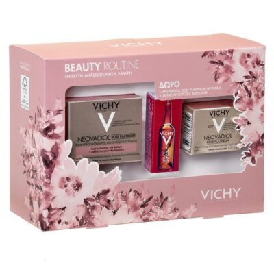 Vichy Promo Beauty Routine NeoVadiol Rose Platinum 50ml & Δώρο Rose Platinum Night 15ml & Δώρο Liftactiv Glyco-C Night 2ml
