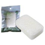 Pure Konjac Λευκό Σφουγγάρι Μπάνιου για Μωρά 100% από Φυσικό Konjac