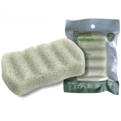 Pure Konjac Six Waves Πράσινο Σφουγγάρι από 100% Φυσικό Konjac