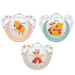 Nuk Trendline Disney Winnie the Pooh Πιπίλα Σιλικόνης με Κρίκο 1 Τεμάχιο