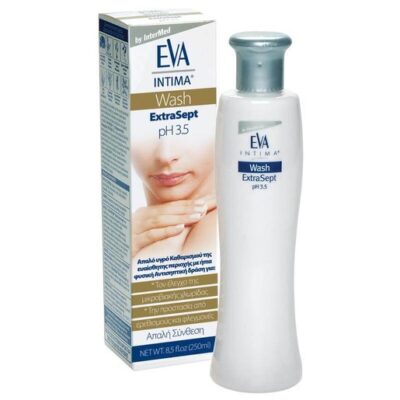 Eva Intima Wash Extrasept Απαλό Υγρό Καθημερινού Καθαρισμού της Ευαίσθητης Περιοχής 250ml