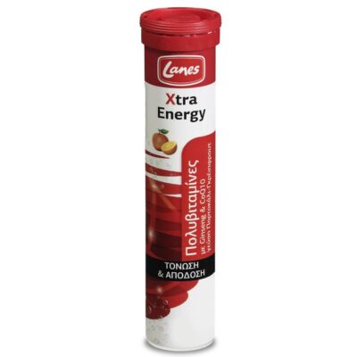 Lanes Xtra Energy 20 Effer.Tabs