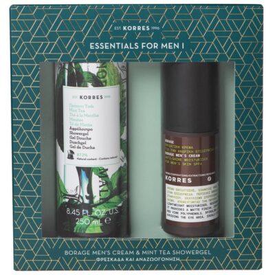 Korres Πακέτο Προσφοράς Borage Men's Cream Spf6