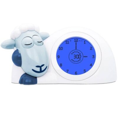 Zazu Sam the Lamp Sleeptrainer With Nightlight Έξυπνο Ξυπνητήρι Προβατάκι για την Εκμάθηση του Πρωινού Ξυπνήματος Χρώμα Σιέλ