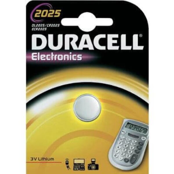 DURACELL 2025 CR2025 LITHIUM 2τεμ