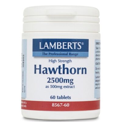 Lamberts Hawthorn 2500mg 60tabs