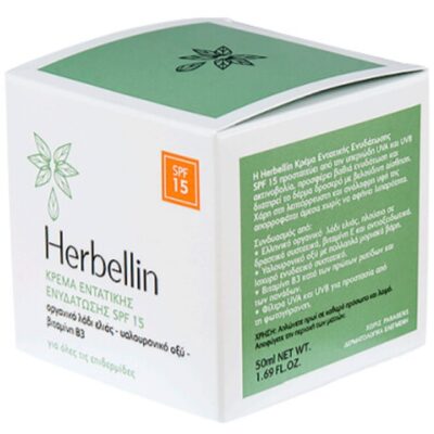 Herbellin Κρέµα Εντατικής Ενυδάτωσης Spf15 με Οργανικό Λάδι Ελιάς