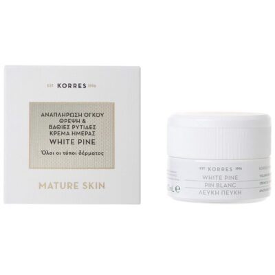 Korres White Pine Volume Replenising Nourising & Deep Wrinkles Day Cream 40ml