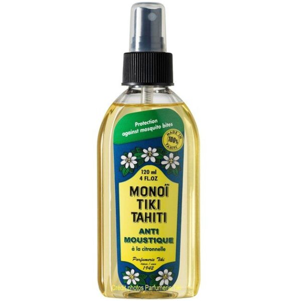 Monoi Tiki Tahiti Anti-Moustique Lemongrass Αντικουνουπικό Spray με Άρωμα Λεμονόχορτο 120ml