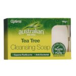 Optima Australian Tea Tree Antiseptic Cleansing Soap Παρέχει Βαθύ Καθαρισμό Και Αντισηπτική Προστασία 90gr