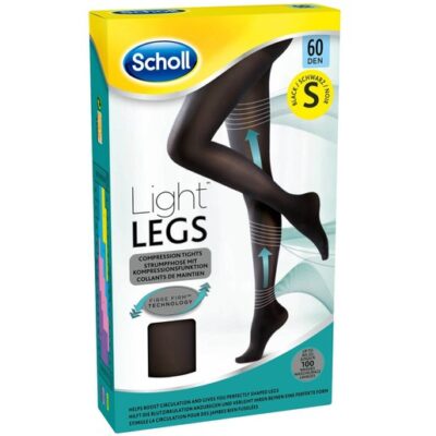 Dr Scholl Light Legs Καλσόν Διαβαθμισμένης Συμπίεσης 60 DEN Μαύρο Χρώμα 1τμχ