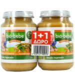 Bio-Bebe Nutrition Πακέτο Προσφοράς Βιολογική Βρεφική Τροφή Πουρές Λαχανικών