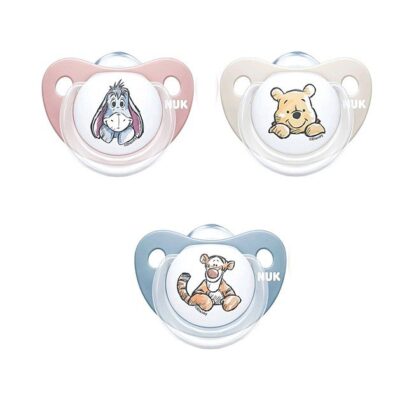 Nuk Disney Baby Winnie The Pooh Πιπίλα Σιλικόνης 0-6m 1 Τεμάχιο