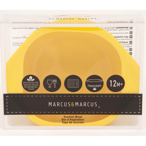 Marcus & Marcus Suction Bowl Μπολ Εκπαιδευτικό Φαγητού Σιλικόνης FDA με Αντιολισθητική Βάση 1 τεμάχιο