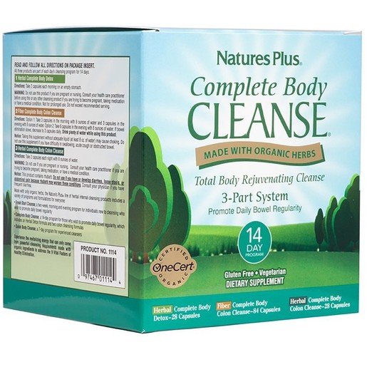 Herbal Complete Body Detox 28caps & Fiber Complete Body Colon Cleanse 84caps & Herbal Complete Body Colon Cleanse 28caps