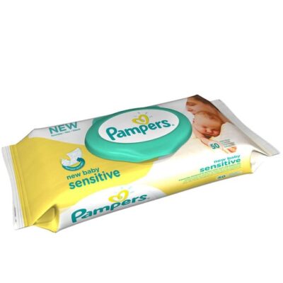 Pampers Baby Wipes New Baby Sensitive 50 τεμάχια