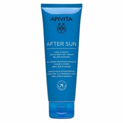 Apivita After Sun Cool & Sooth Face & Body Gel-Cream With Fig