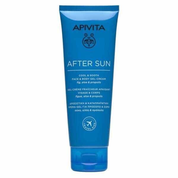 Apivita After Sun Cool & Sooth Face & Body Gel-Cream With Fig