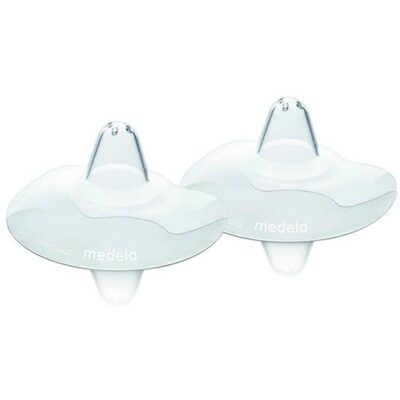 Medela Contact Nipple Shields Ψευδοθηλές Σιλικόνης με Θήκη 2 Τεμάχια