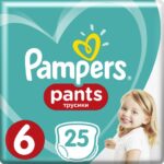 Pampers Pants No6 (15+kg) 25 πάνες