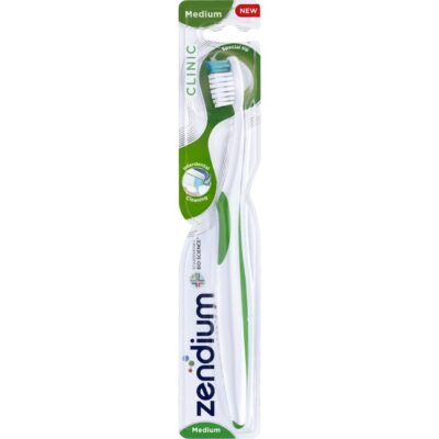 Zendium Clinic Medium Οδοντόβουρτσα Μέτρια για Καθαρισμό & στα Δυσπρόσιτα Σημεία
