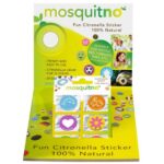 MosquitNo Trendy Citronella SpotZzz Mix Αυτοκόλλητα με Άρωμα Σιτρονέλλας σε Διάφορα Σχέδια & Χρώματα 1 Τεμάχιο (6 Αυτοκόλλητα)