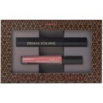 Korres Πακέτο Προσφοράς Drama Volume Mascara Black 11ml & Morello Voluminous Lipgloss 16 Blushed Pink 4ml σε Ειδική Τιμή