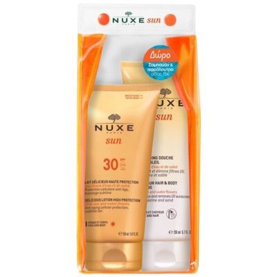 Nuxe Πακέτο Προσφοράς Sun Lait Delicieux Spf30 Face & Body 150ml & Δώρο After Sun Hair & Body Shampoo 200ml