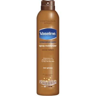 Vaseline Intensive Care Cocoa Radiant Spray Moisturizer Θρεπτικό Ενυδατικό Spray Σώματος με Βούτυρο Κακάο 190ml