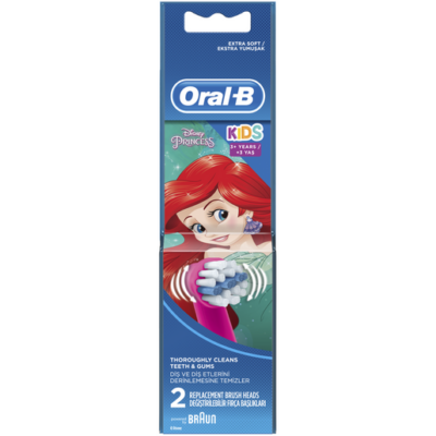 Oral-b Stages Power Princess Ανταλλακτικές Κεφαλές 2 τεμάχια