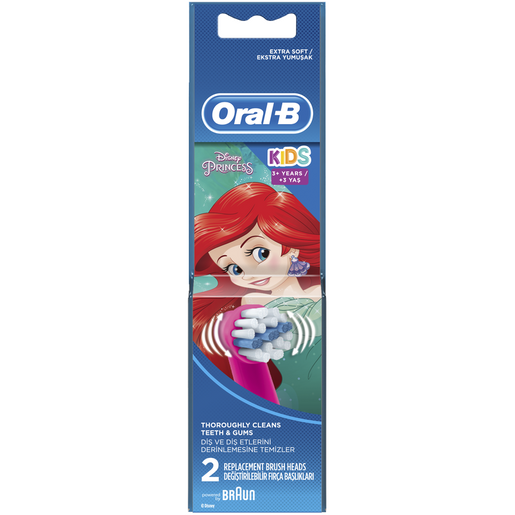 Oral-b Stages Power Princess Ανταλλακτικές Κεφαλές 2 τεμάχια