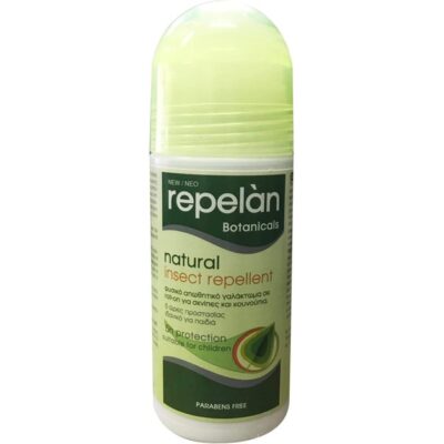 Cellojen Repelan Φυσικό Απωθητικό Γαλάκτωμα Σώματος σε Roll-on για Σκνίπες & Κουνούπια 75ml
