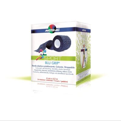 Sport Blu Grip Αυτοκόλλητος Ελαστικός Επίδεσμος 6cm x 4