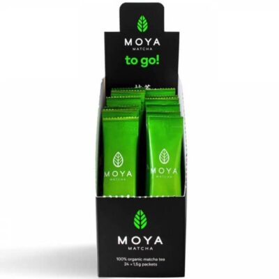 Moya Matcha Traditional Matcha to Go! Οργανικό Γιαπωνέζικο Πράσινο Τσάι σε Stick 12x1