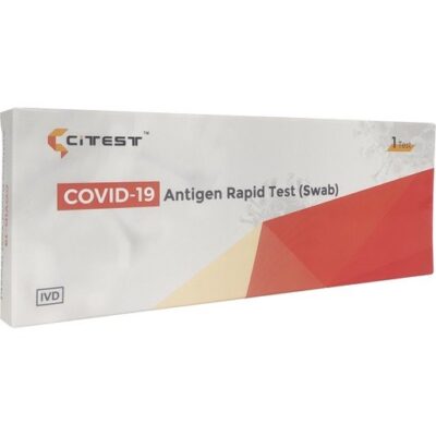 Citest Covid-19 Antigen Rapid Test (Swab) Κασέτα Ταχείας Δοκιμής με Ρινικό Επίχρισμα 1 Test